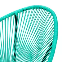 Ротанг Line, цвет аквамарин